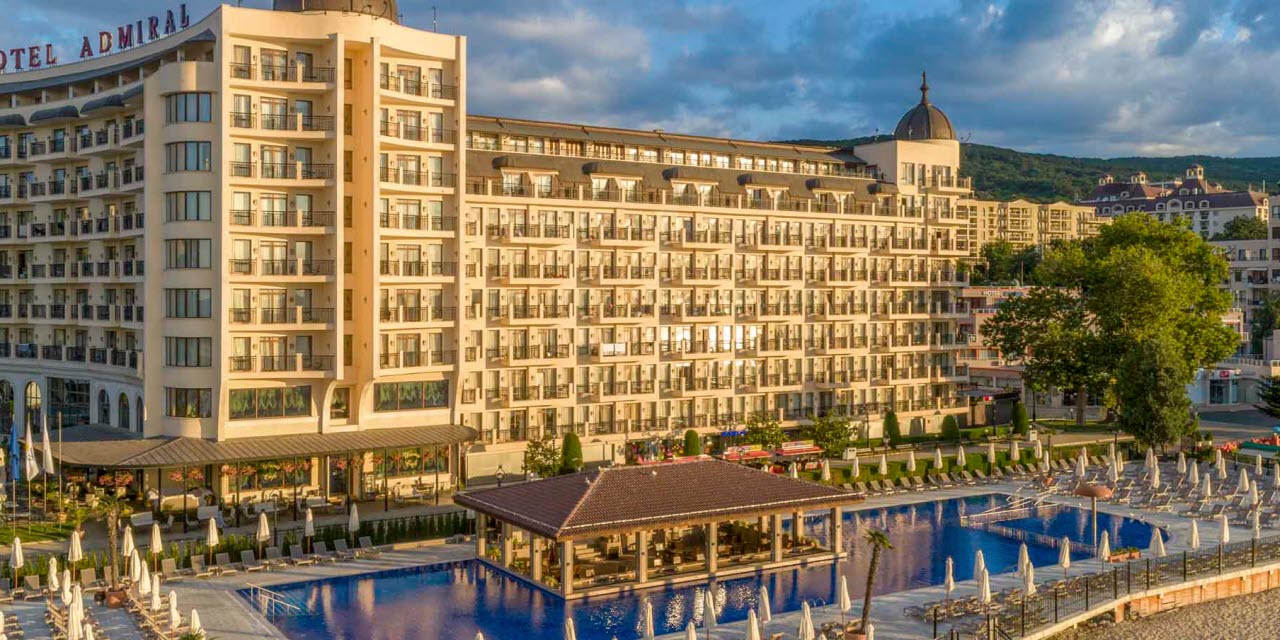 Hotel Admiral i Golden Sands, Bulgarien Book din rejse her!