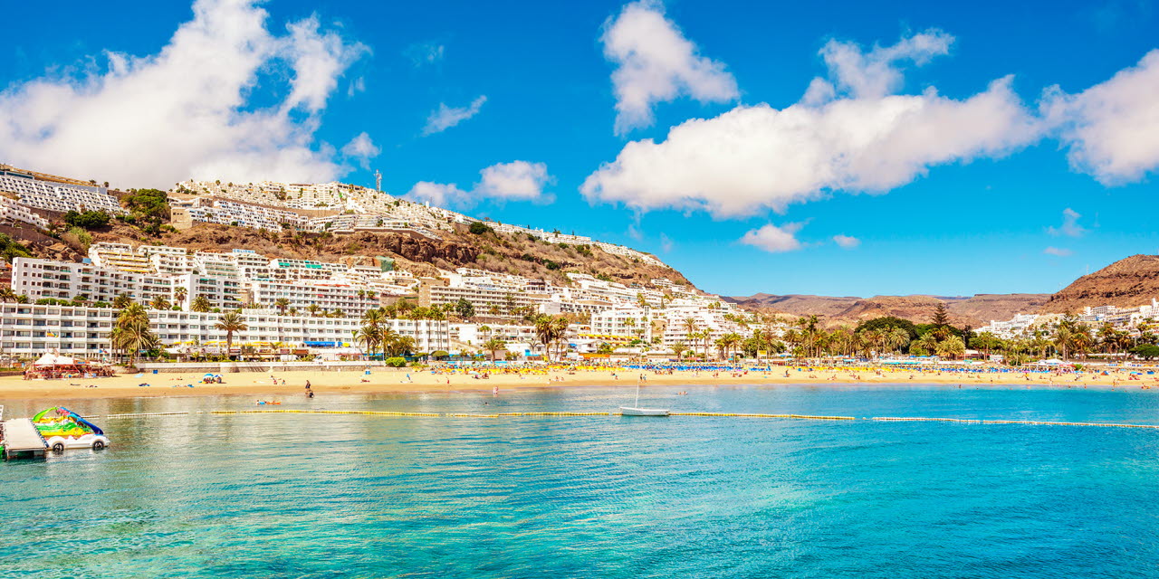 Rico rejser med højst varme solsikkerhed på Gran Canaria