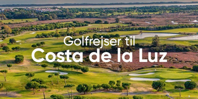 Golfrejser til Costa de la Luz, Spanien - Find din golfrejse her!