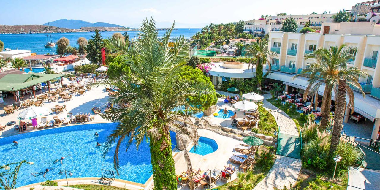 Hotel Ayaz Aqua I Bodrum Tyrkiet Bestil En Rejse Her